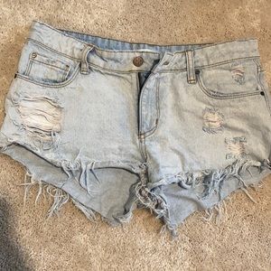 Jean shorts